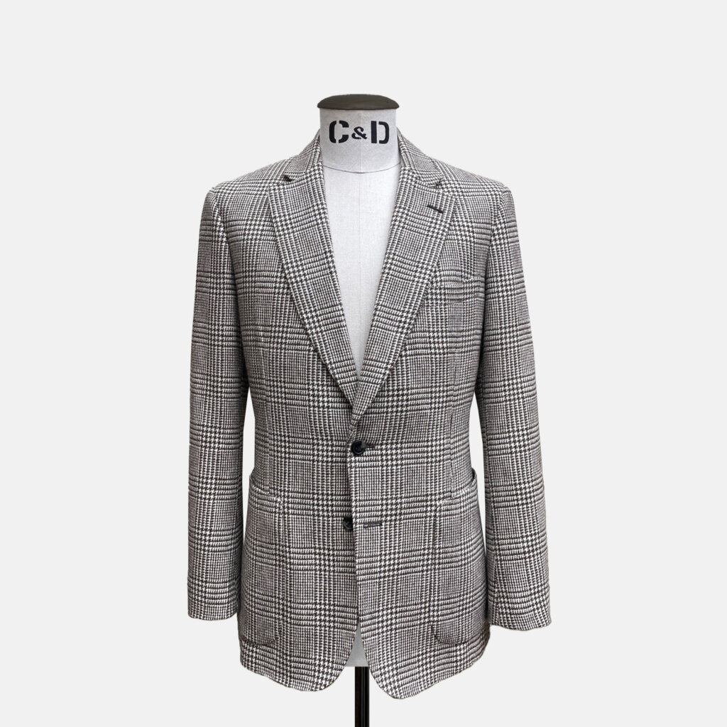 Cream POW Check Jacket
