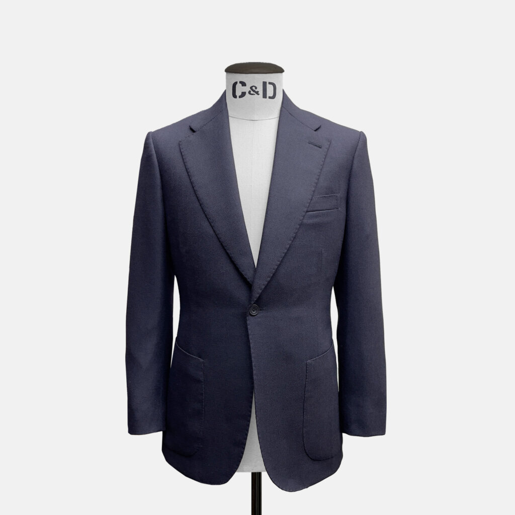 Midnight Blue Wool Jacket