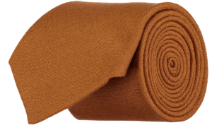 menswear-accessories-tie-gainsborough-wool-rust-1 Cad & The Dandy Gainsborough Wool Tie in Rust