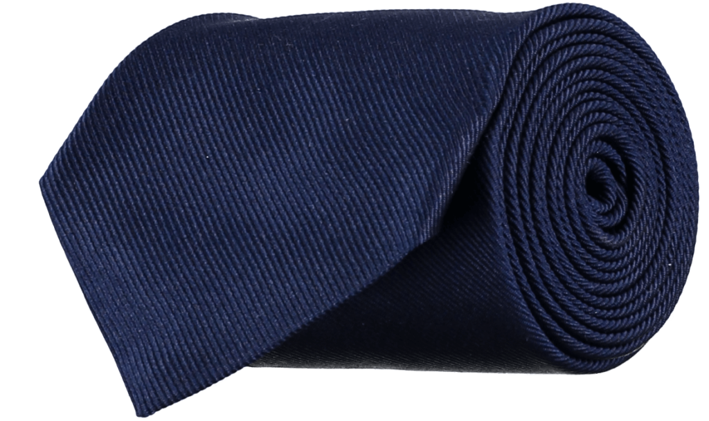 menswear-accessories-tie-silk-repp-navy-blue-1 Cad & The Dandy Silk Repp Tie in Navy