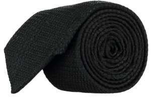 menswear-accessories-tie-grenadine-cyclamen-1 Cad & The Dandy Grendine Tie in Black
