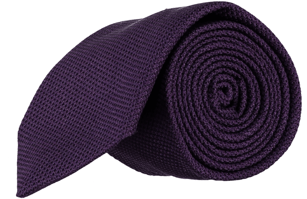 menswear-accessories-tie-micro-grenadine-dark-violet-1 Cad & The Dandy Micro Grendine Tie in Dark Violet