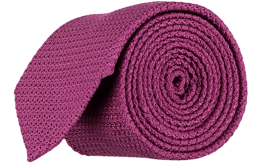 menswear-accessories-tie-grenadine-cyclamen-1 Cad & The Dandy Grendine Tie in Cyclamen