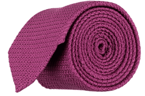 menswear-accessories-tie-grenadine-cyclamen-1 Cad & The Dandy Grendine Tie in Cyclamen