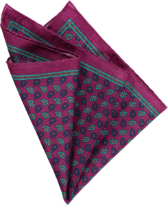 cerise-floral-pocket-square cerise-floral-pocket-square