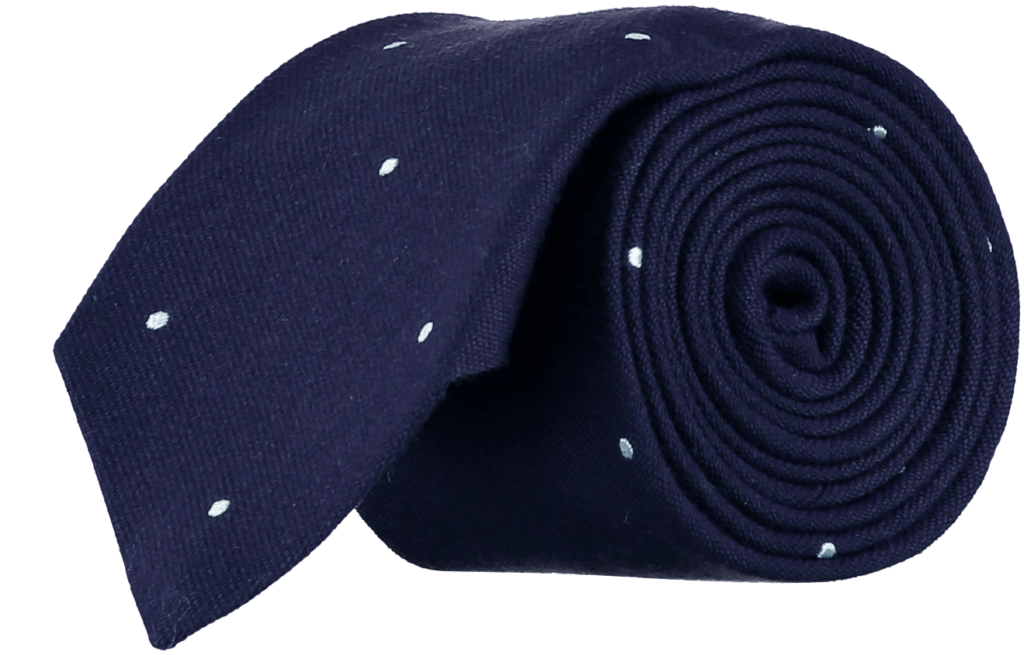 wool-silk-tie-navy-white-spots wool-silk-tie-navy-white-spots