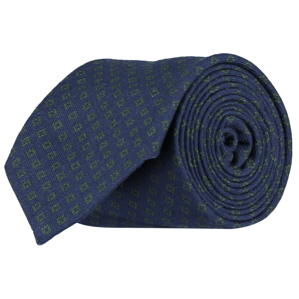 Italian-Cotton-Wool-Tie-0095-Rolled Italian-Cotton-Wool-Tie-0095-Rolled