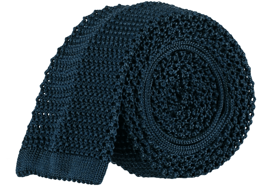 silk-knitted-tie-marine-blue silk-knitted-tie-marine-blue