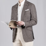 The Lambswool Check Jacket The Lambswool Check Jacket