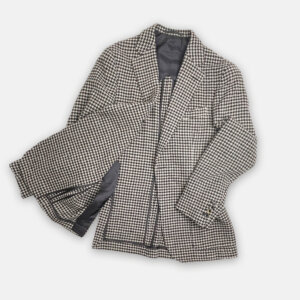 Houndstooth Wool Jacket