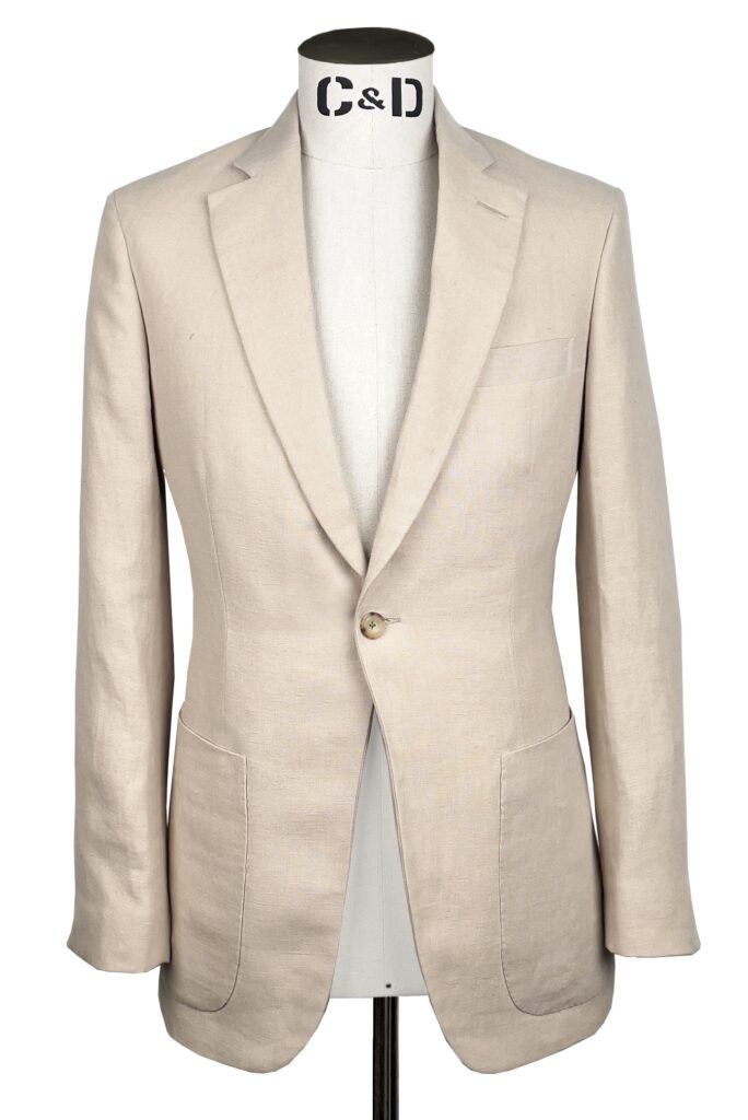 Ecru Linen Front