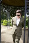 Linen Jacket in Khaki Linen Jacket in Khaki
