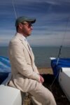 Linen Jacket in Ecru Linen Jacket in Ecru