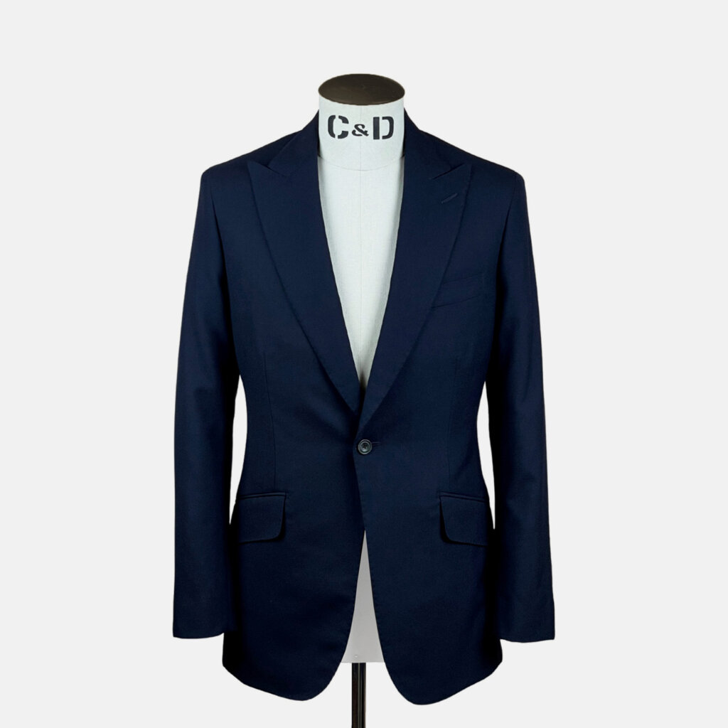 Navy Plain Front