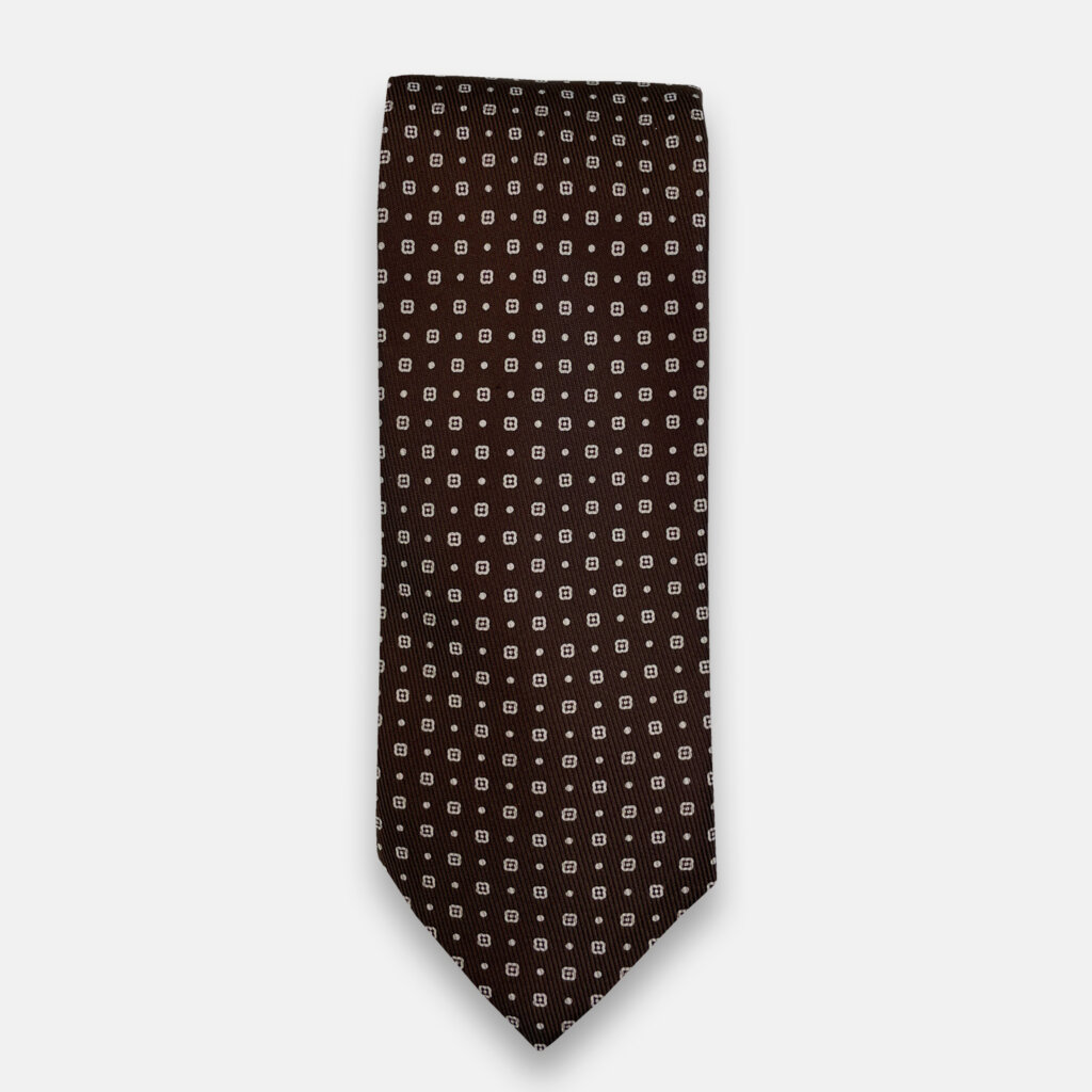 Brown Spot Tie