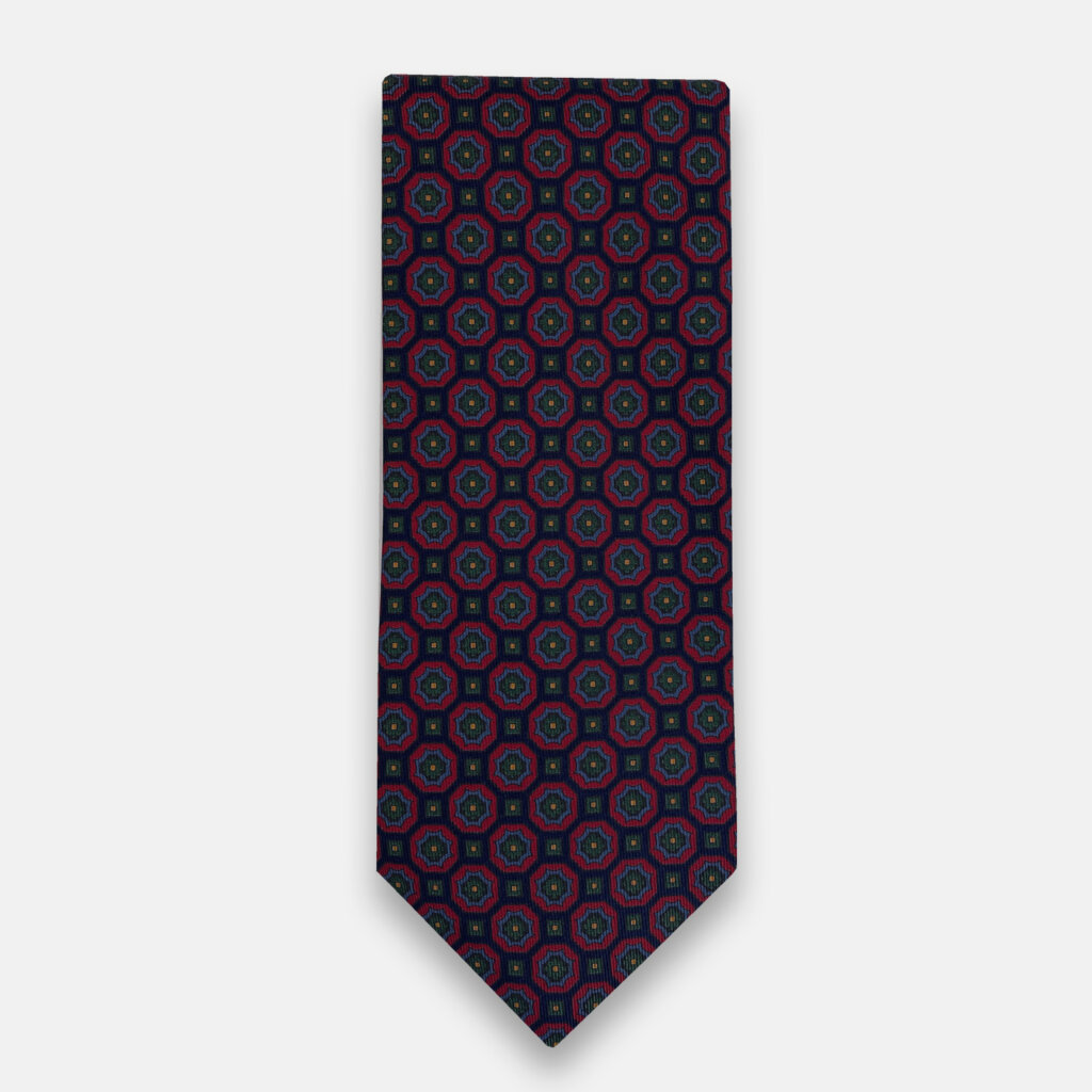 Dark Rose Madder Tie