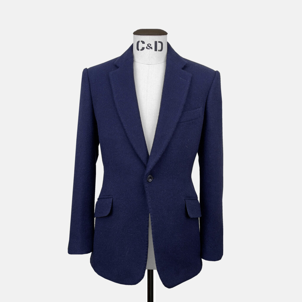 Navy Cashmere Jacket